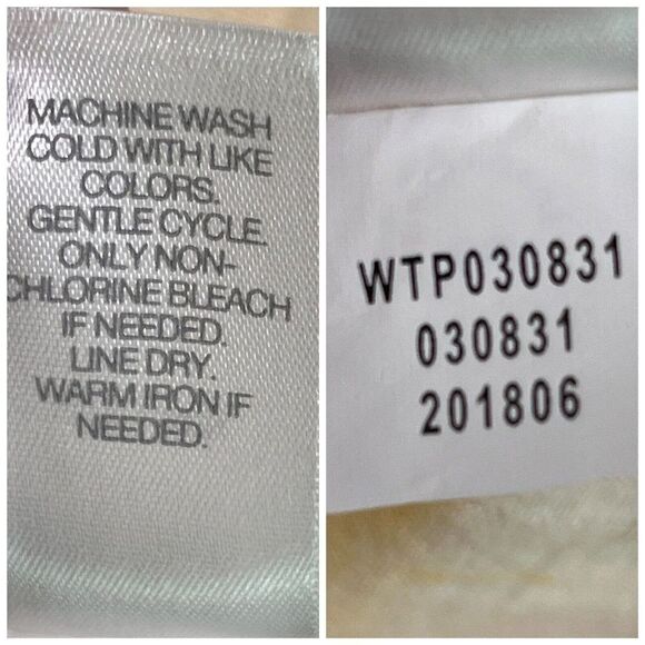 J. Jill Pure Jill Boxy 100% Linen Top Large Tie Dye Shibori Kimono - Picture 12 of 14